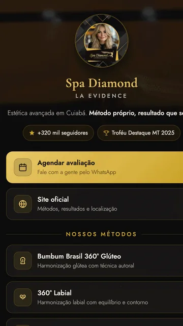 Bio do Spa Diamond, estética