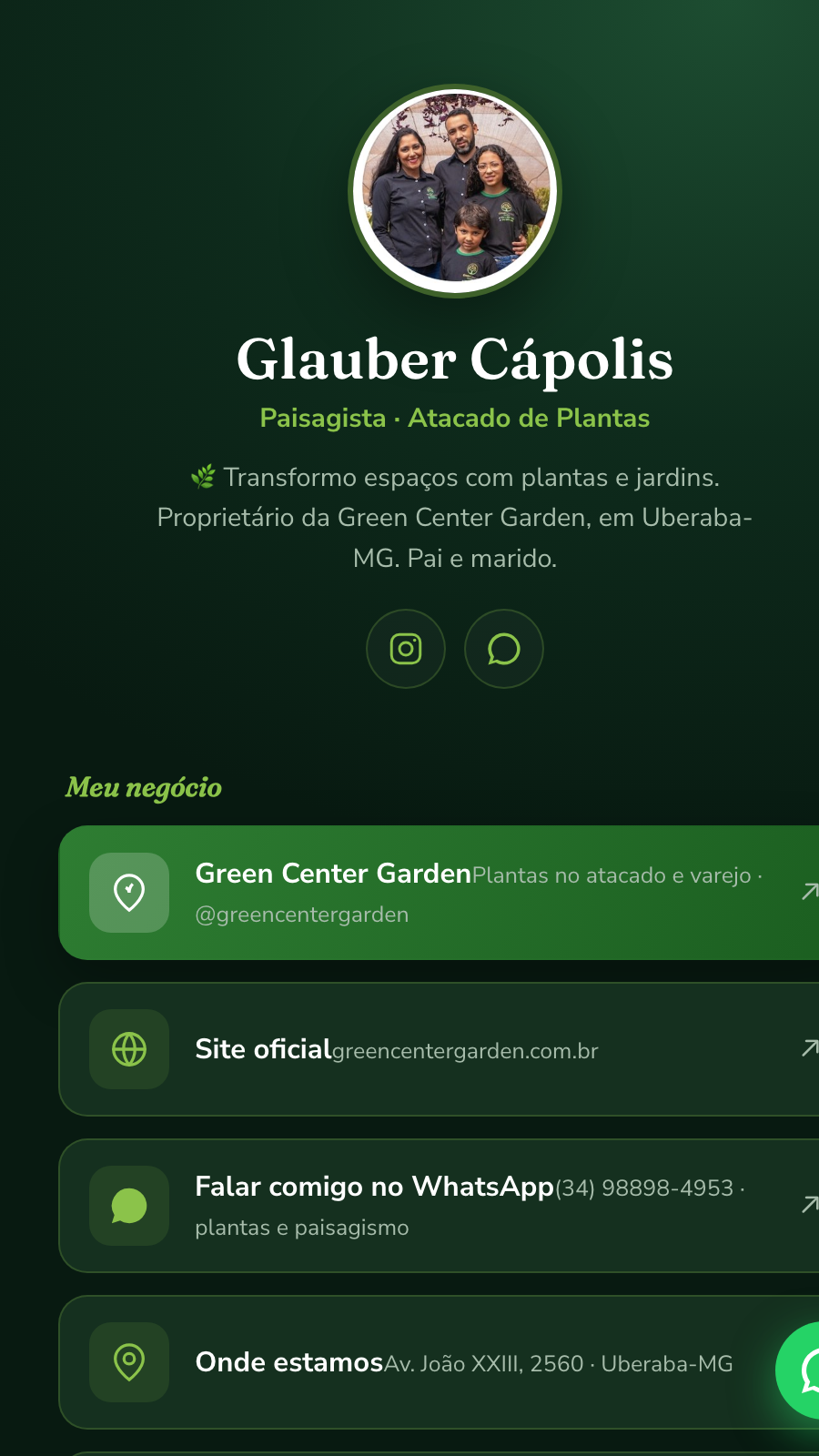 Bio Glauber Cápolis