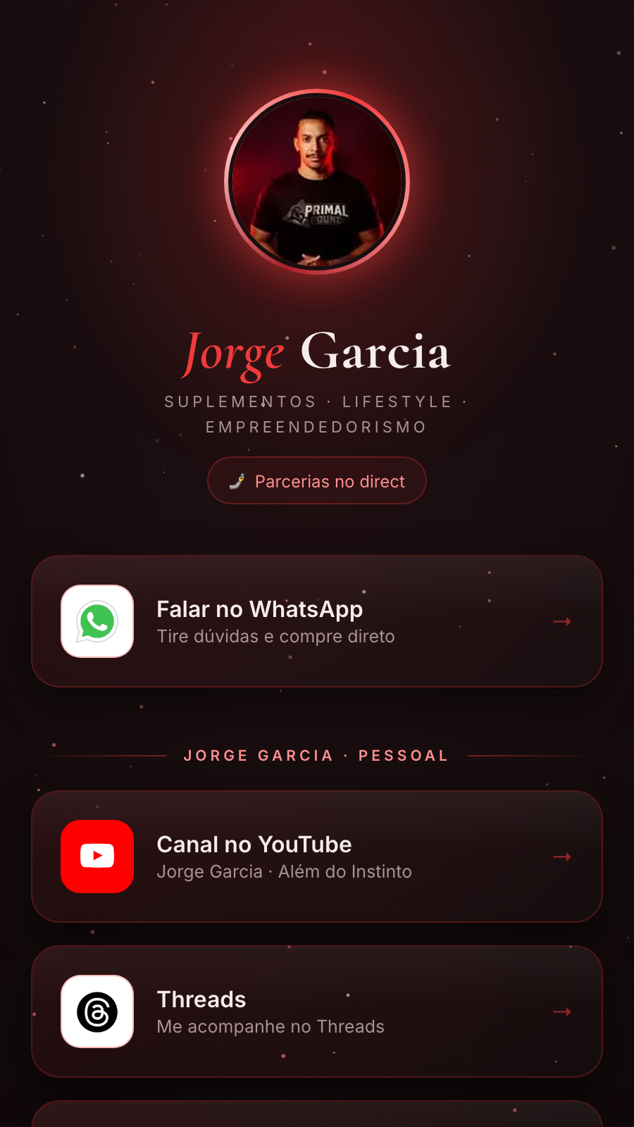 Bio Jorge Garcia