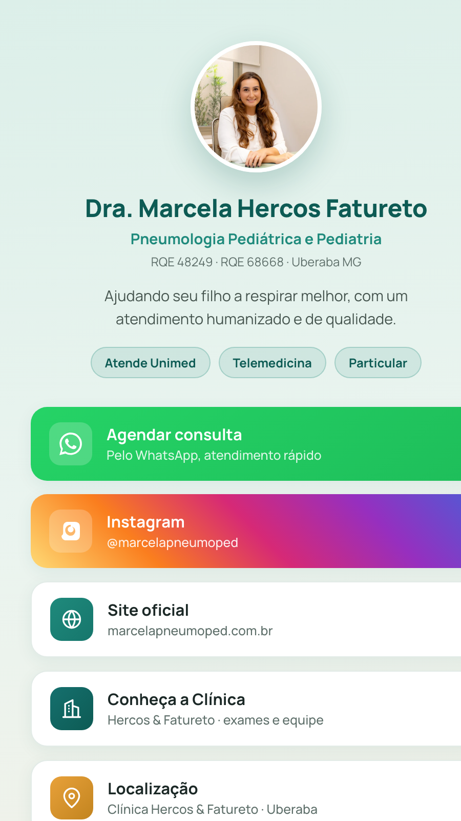 Bio Dra. Marcela Hercos